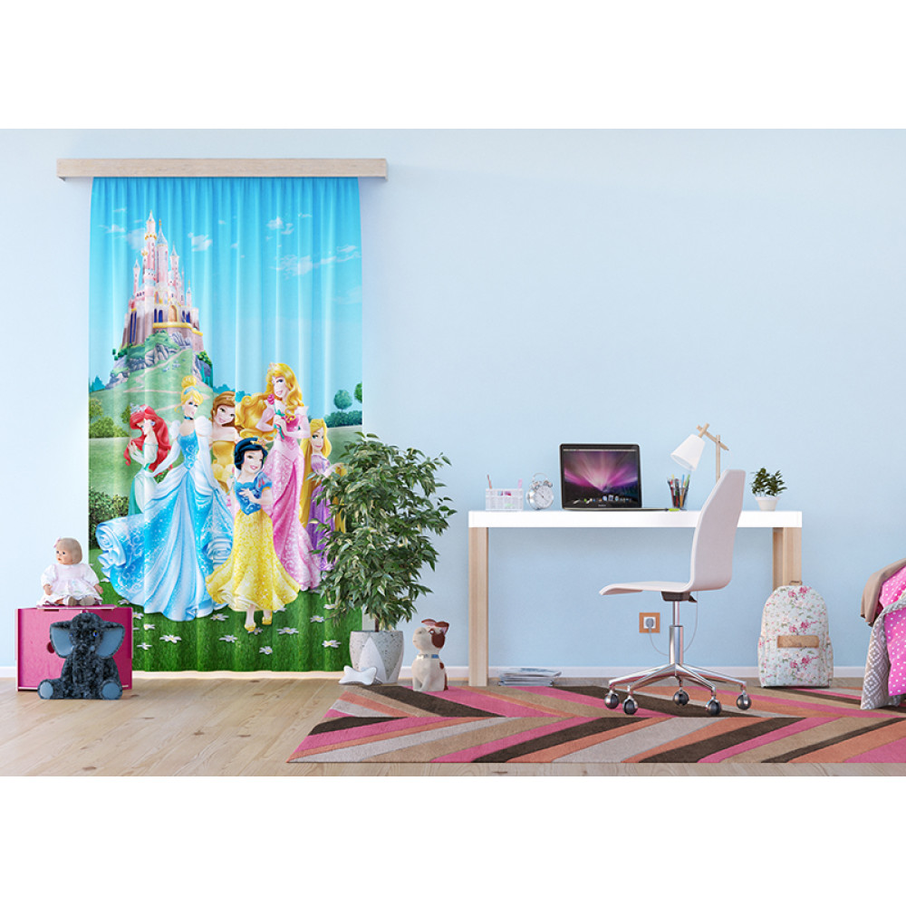 Disney hercegnők álló függöny