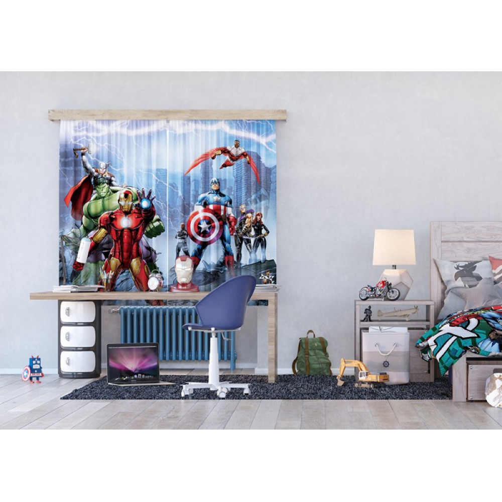 Bosszúállók kisfiú gyerek függöny