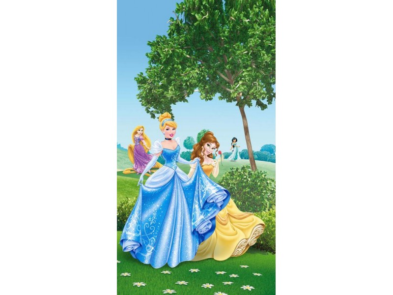 Disney Hercegnők prémium sötétítő függöny, 140 x 245 cm