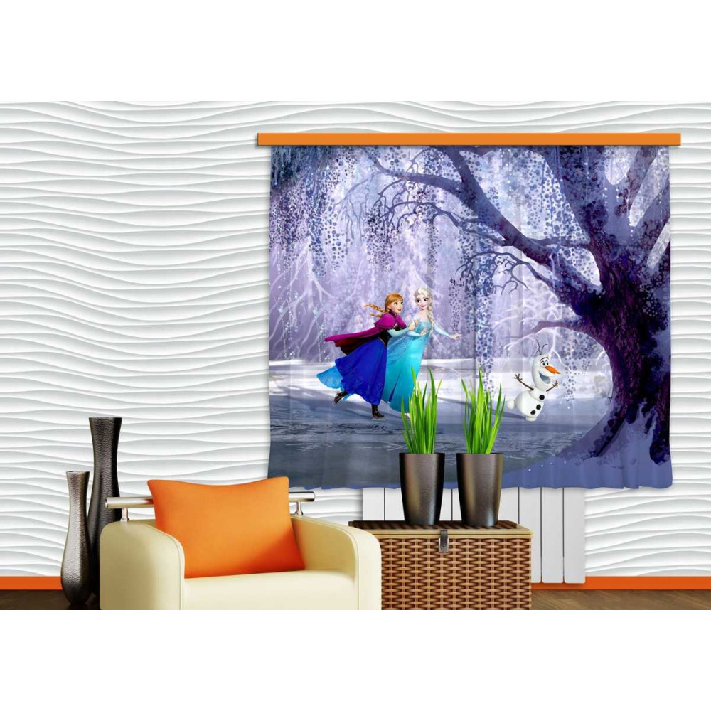 Jégvarázs függöny, lány szobába