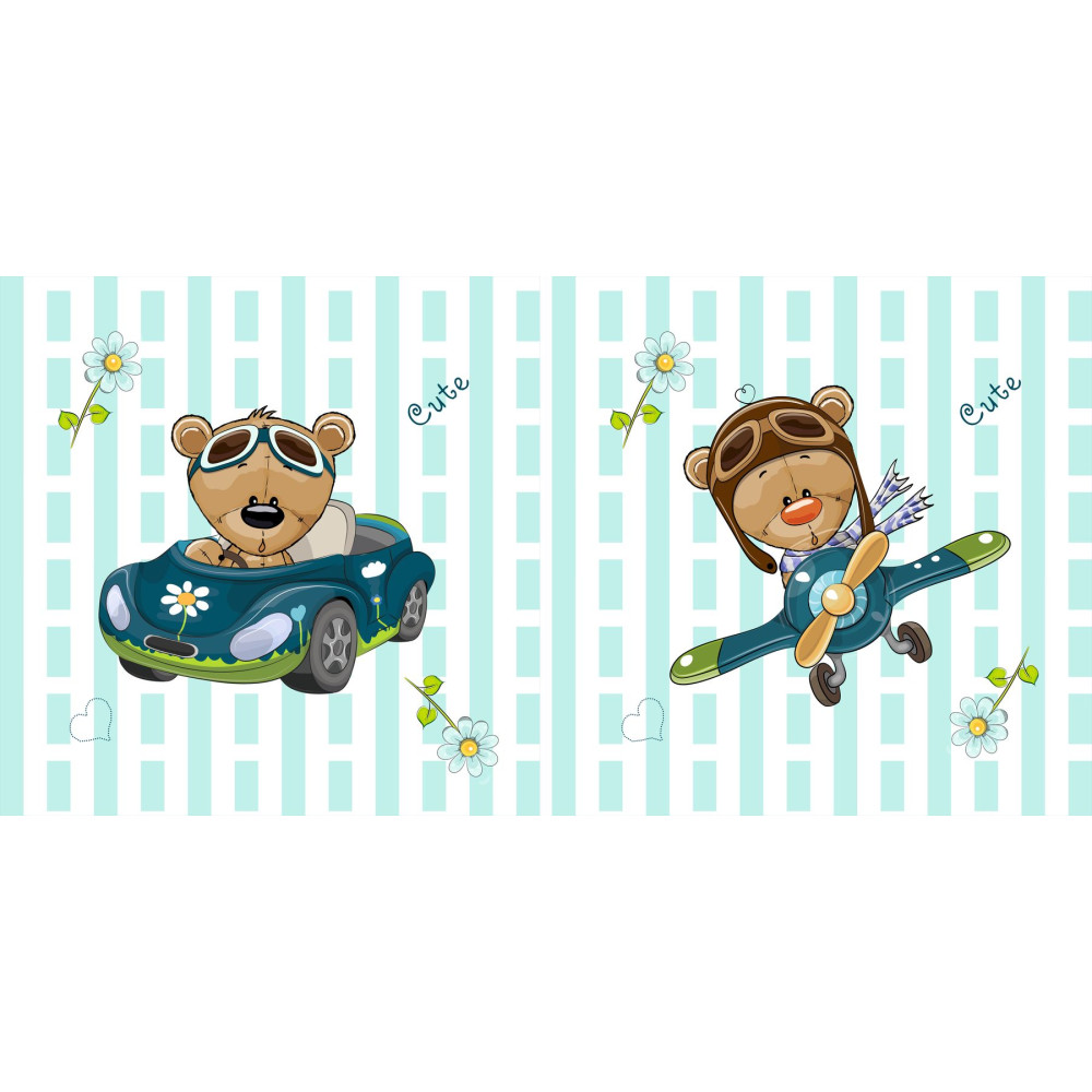 Csíkos repülős, autós gyerek párna Csíkos repülős, autós gyerek párna